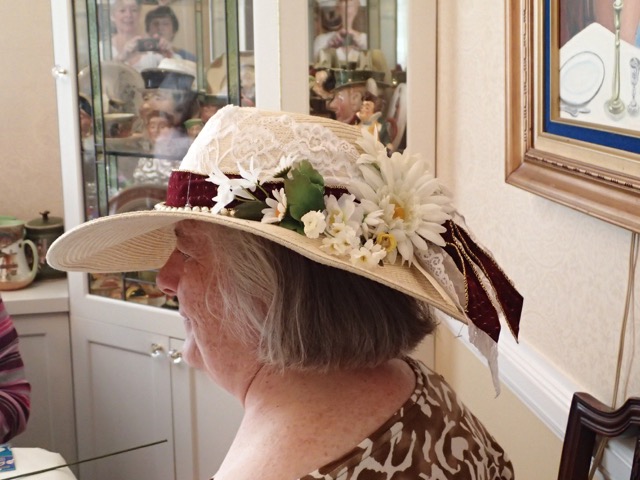 Here are some of our completed hats: