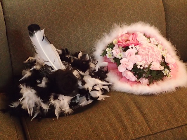 What delightful hats!