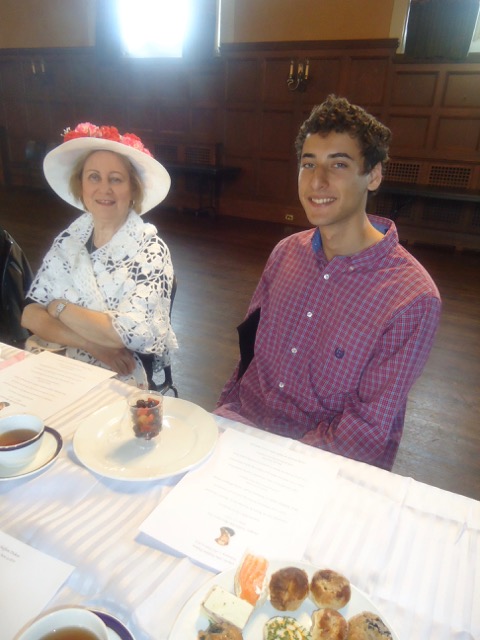 Ezra Poplove (Timmy's grandson) delighted us with several cello solo pieces.